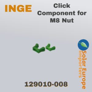 Click Component for M8 Nut