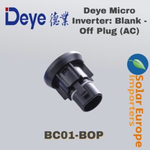 Deye: Micro Inverter Connector Blank Off Plug (BC01-BOP)
