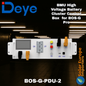 Deye: BMU High Voltage Battery Cluster Control Box for Bos-G Pro (New Version) (BOS-G-PDU-2)