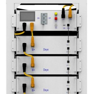 Alternative view of Deye: BMU High Voltage Battery Cluster Control Box for BOS-G (HVB750V/100A-EU)