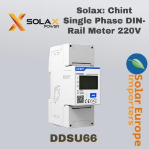 Solax: Chint Single Phase DIN-Rail Meter 220V (DDSU66)