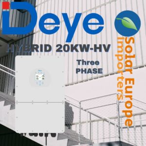 Deye: 20Kw Three Phase Hybrid Inverter High Voltage (SUN-20K-SG01HP3-EU-AM2)