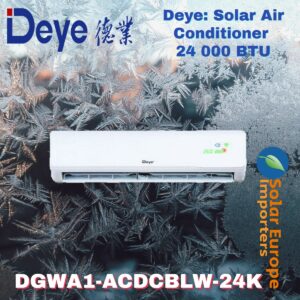 Deye: Solar Air Conditioner 24 000 BTU (DGWA1-ACDCBLW-24K)