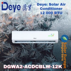 Deye: Solar Air Conditioner 12 000 BTU (DGWA2-ACDCBLW-12K)