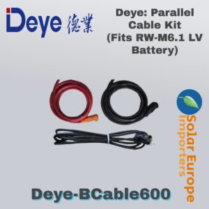 Deye: Parallel Cable Kit (Fits RW-M6.1 LV Battery) (Deye-BCable600)