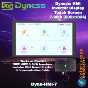 Dyness: HMI Inverter Display Touch Screen 7-Inch (600x1024) (Dyne-HMI-7)