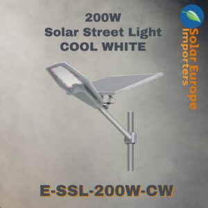 Econo: Solar Street Light - 200W (Cool White) (E-SSL-200W-CW)