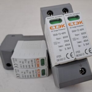 Alternative view of Etek: DC 2P Surge Protection Device Type-PV 800VDC 40KA (EKU5-T2-40PV-2M800)