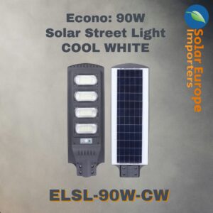 Econo: Solar Street Light - 90W (Cool White) (ELSL-90W-CW)
