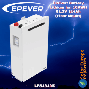 EPEver: Battery Lithium Ion 16KWH 51.2V 314Ah (Floor Mount) (LF51314E)