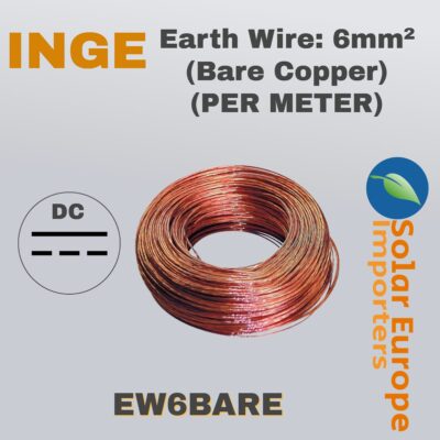 Earth Wire: 6mm² (Bare Copper) (PER METER) (EW6BARE)