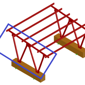 Inge: Carport 2 Kit (4 x Galvanized Legs, 1 x Aluminium Square Beam, Bolts & Nuts)
