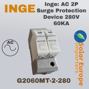 Inge: AC 2P Surge Protection Device 280V 60KA (G2060MT-2-280)