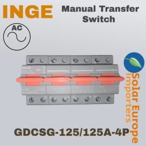 Inge: AC 4P Manual Transfer Switch 125A (GDCSG-125/125A-4P)
