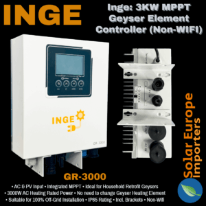Inge: 3KW MPPT Geyser Element Controller (Non-WIFI) (GR-3000)