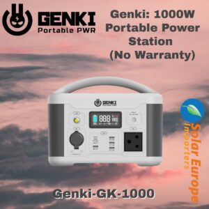 Genki: 1000W Portable Power Station (No Warranty) (Genki-GK-1000)