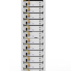 Alternative view of Deye: High Voltage Battery 3U-Rack (12 x HV Batteries & 1 x HV Cluster Control Box) (3U-HRACK)