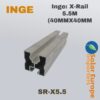 Inge: X-Rail 5.5m (40mm x 40mm) (SR-X5.5)