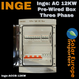 Inge: AC 12KW Pre-Wired Box Three Phase (Inge-ACCB-12KW)