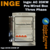 Inge: AC 20KW Pre-Wired Box Three Phase (Inge-ACCB-20KW-3P)