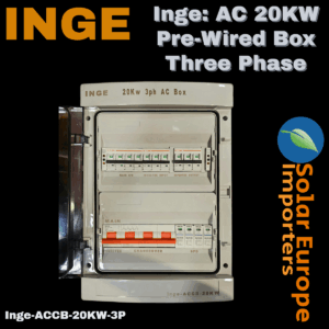 Inge: AC 20KW Pre-Wired Box Three Phase (Inge-ACCB-20KW-3P)