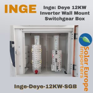 Inge: Deye 12KW Inverter Wall Mount Switchgear Box (Inge-Deye-12KW-SGB)