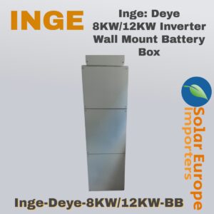 Inge: Deye 8KW/12KW Inverter Wall Mount Battery Box (Inge-Deye-8KW/12KW-BB)