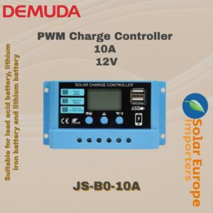 Demuda: PWM Solar Charge Controller 10A 12VDC / 24VDC (JS-B0/10A)