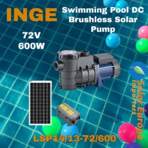 Inge: Swimming Pool DC Brushless Solar Pump 72VDC 600W (LSP14/13-72/600)