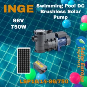 Inge: Swimming Pool DC Brushless Solar Pump 96VDC 750W (LSP16/14-96/750)
