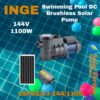 Inge: Swimming Pool DC Brushless Solar Pump 144VDC 1100W (LSP22/13-144/1100)