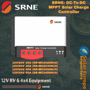 SRNE: DC-To-DC MPPT Solar Charge Controller 12V/24V 40A (SR-MC2440N10)