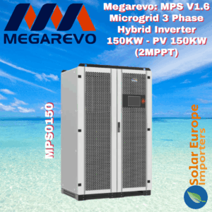 Megarevo: MPS V1.6 Microgrid 3 Phase Hybrid Inverter 150KW - PV 150KW (2MPPT) (MPS0150)