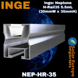 Inge: Neptune H-Rail35 5.5mL (30mmW x 35mmH) (NEP-HR-35)