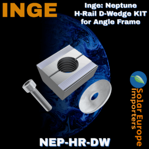 Inge: Neptune H-Rail D-Wedge KIT for Angle Frame (NEP-HR-DW)