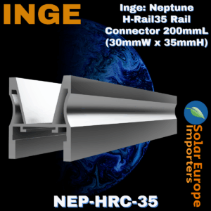 Inge: Neptune H-Rail35 Rail Connector 200mmL (30mmW x 35mmH) (NEP-HRC-35)