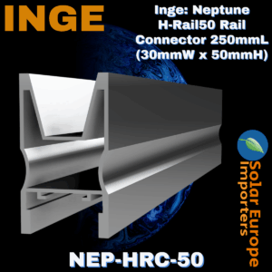 Inge: Neptune H-Rail50 Rail Connector 250mmL (30mmW x 50mmH) (NEP-HRC-50)