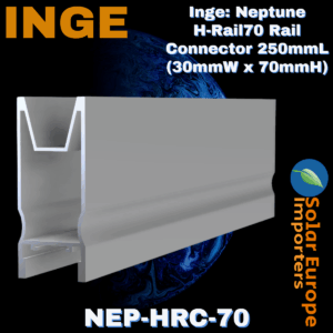 Inge: Neptune H-Rail70 Rail Connector 250mmL (30mmW x 70mmH) (NEP-HRC-70)