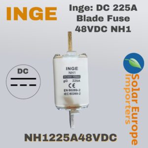 Inge: DC 225A Blade Fuse 48VDC NH1 (NH1225A48VDC)