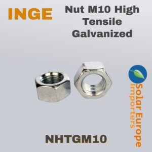 Nut M10 High Tensile Galvanized (NHTGM10)