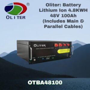Oliter: Battery Lithium Ion 4.8KWH 48V 100Ah (OTBA48100)