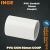 Inge: PVC Conduit Coupler 50mmØ (4 Pack) (PVC-CON-50mm-COUP)