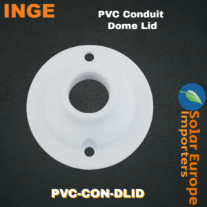 Inge: PVC Conduit Junction Dome Lid (5 Pack) (PVC-CON-DLID)