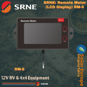 SRNE: Remote Meter (LCD Display) RM-6 (RM-6)