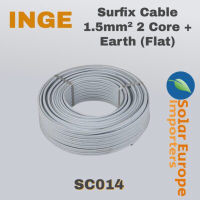 Surfix Cable 1.5mm 2 Core + Earth FLAT (SC014)