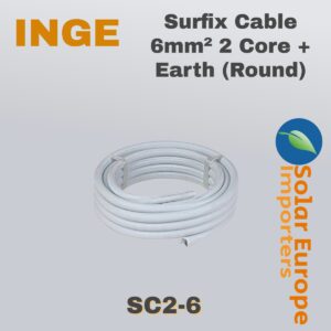 Surfix Cable 6mm² 2 Core + Earth (Round) (SC2-6)