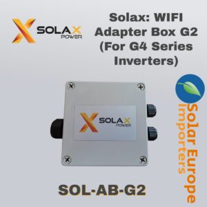 Solax: WIFI Adapter Box G2 (For G4 Series Inverters) (SOL-AB-G2)