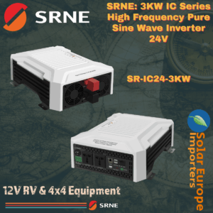 SRNE: 3KW IC Series High Frequency Pure Sine Wave Inverter 24V (SR-IC24-3KW)