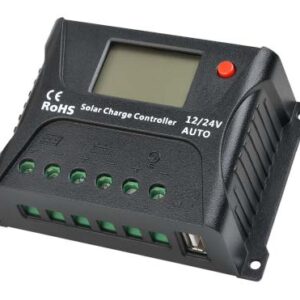 Alternative view of SRNE: PWM Solar Charge Controller 10A 12VDC / 24VDC (SRHP2410)