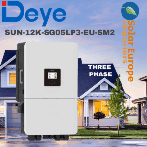 Deye: 12Kw Three Phase Hybrid Inverter (SUN-12K-SG05LP3-EU-SM2)